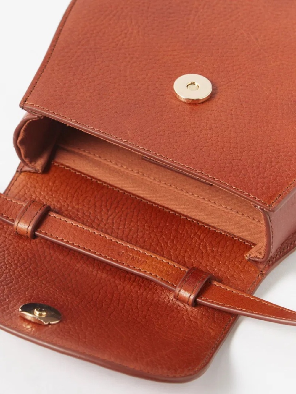 APC x Jane Birkin Tan Leather Crossbody Bag - Picture 2 of 4